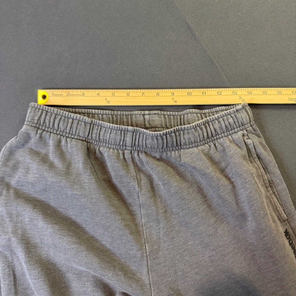 Reebok Athletic Jogger Sweatpants Gray Heathered Men's Size Medium - Picture 4 of 7